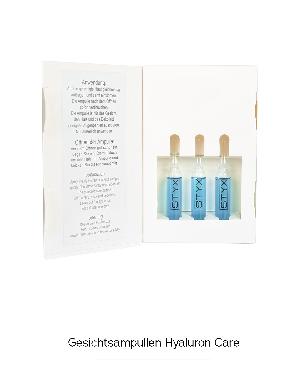 Gesichtsampullen Hyaluron Care, STYX Naturcosmetic